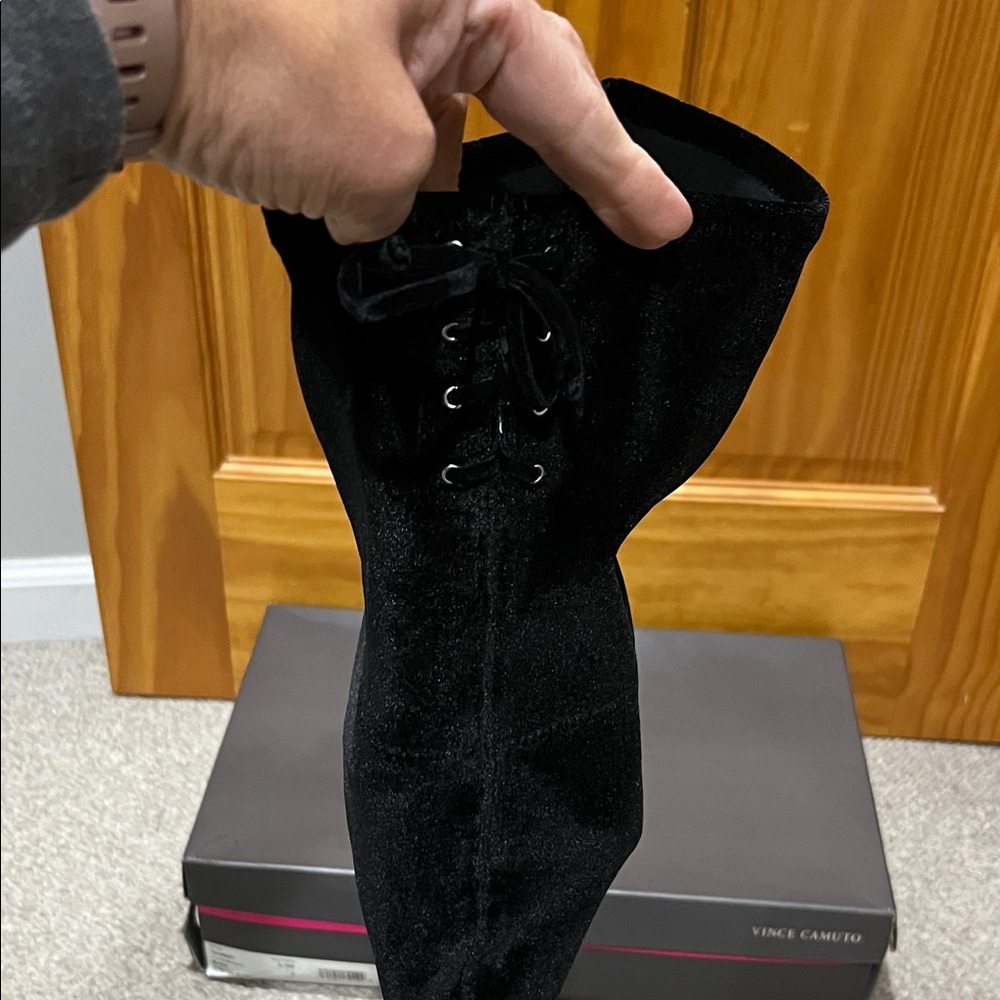 Vince Camuto Black Grady Over-the-knee Boots - Picture 4 of 10